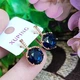 Серьги Xuping Jewelry длина 1.9см ширина 1см медицинское золото позолота 18К с1325 - изображение 5
