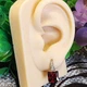 Сережки Xuping Jewelry довжина 1.9см ширина 9мм медичне золото позолота 18К с1399 - зображення 7