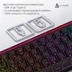 Дротова механічна клавіатура Ajazz NK68 Red switches Side Contour Black (NK68-R-S-B) - изображение 7