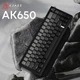 Дротова механічна клавіатура Ajazz AK650 Day Dream switches Gradient Black Grey (AK650-DD-BG) - изображение 6