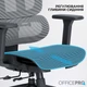 Крісло офісне OfficePro Skyline OC680-B-G-G - зображення 11