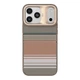 Чохол Kajsa Resort Collection Gradient Stripe with MagSafe для iPhone 17 Desert Gold - изображение 1