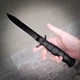 Тактичний ніж з фіксованим клинком з ножнами LazerTAC Glock FM81 (Австрія) Чорний (87701) + Індивідуальне гравіювання - зображення 3