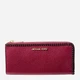 Кошелек женский кожаный для карточек Michael Kors 215768960 Бордовый (1159851780) - изображение 1
