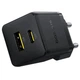 Сетевое зарядное устройство Baseus Palm Fast Charger 30W (1USB-A/1C) (P1011160A) (Cluster Black) (245643) - изображение 2