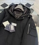Мужской зимний черный пуховик Prada XXXL - изображение 5