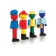 Набор фигурок Guidecraft Better Builders Профессии разноцветные 7 6х4 4х17 8 см пластик (701226) - изображение 2