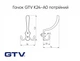 Меблевий гачок GTV K24-А0 потрійний, хром - зображення 2