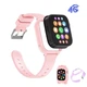Дитячий смарт годинник для дівчинки Lemfo T53 Pink, GPS, прослуховування, потужна батарея 700 мАг + 2 змінних ремінці і брилок - зображення 1
