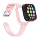 Дитячий смарт годинник для дівчинки Lemfo T53 Pink, GPS, прослуховування, потужна батарея 700 мАг + 2 змінних ремінці і брилок - зображення 4