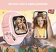 Дитячий смарт годинник для дівчинки Lemfo T53 Pink, GPS, прослуховування, потужна батарея 700 мАг + 2 змінних ремінці і брилок - зображення 13