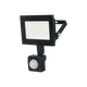 Прожектор LED 30W 230V 2400lm 6500K 122x140x40mm с датчиком движения черный [SLC-30-IP54-MS-B] Delta SLC-MS UEC - изображение 1