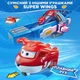 Super Wings Super Wings Transformer Toy Transform-a-Bots Jett S8 - зображення 5