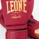 Боксерские перчатки Leone Mono, Бордовые, PU, 12 унций (340г.) для спортсменов 60-80 кг. (500240) - изображение 4