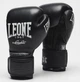 Боксерские перчатки Leone Greatest, Чёрные, кожаные, 12 унций (340г.) для спортсменов 60-80 кг. (500169) - изображение 2