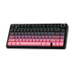 Бездротова ігрова механічна клавітура AULA F75 Pink gradient - зображення 3