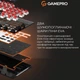 Клавіатура GamePro Genesis Metallic MK144B Outemu Red Switch USB UA Black (MK144B) - зображення 10