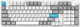 Клавиатура беспроводная GamePro Asgard Drakkar Keychron Super Red Switch White (MK305WH) 325401 - изображение 1