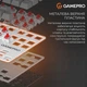 Клавиатура GamePro Genesis Metallic MK110G Outemu Red Switch USB UA White (MK110G) 323227 - изображение 9