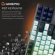Клавиатура GamePro Genesis Joker Pro MK124G Pro Outemu Red Switch Wireless/Bluetooth/USB UA Gray (MK124G Pro) 321727 - изображение 11