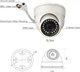 Купольна камера WiTi 3000TVL AHD 1080P - зображення 7