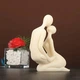 Фигурка Поцелуй, 10,5х13,5 см, белая (3006387) - изображение 3