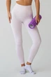 Женские бесшовные леггинсы с высокой посадкой Giulia FLEXING LEGGS ACTIVE XXS/XS Pink-primerose, спортивные лосины с микрофибры - изображение 2