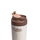 Термокружка Coffee 480 мл с керамической колбой, коричневый - изображение 5