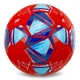 Мяч футбольный №5 PU Гриппи сшит вручную BALLONSTAR BAYREN FB-0047-791 Красный-синий - изображение 2