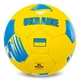 Мяч футбольный №5 PU Гриппи сшит вручную BALLONSTAR UKRAINE FB-0047-795 Желтый-голубой - изображение 1