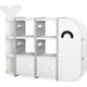 Детский стеллаж для хранения Bubbles Mealux KD-E057 White белый - изображение 1