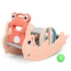Детский игровой комплекс Froggy Mealux KD-D011 Orange оранжевый - изображение 1
