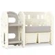 Детский стеллаж для хранения Kubik Mealux KD-E053 White 114х35х76 см - изображение 1