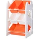 Дитячий стелаж для зберігання Coral Mini Mealux KD-E021 Orange 70х34х44 см - зображення 1