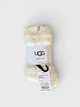 Жіночі шкарпетки UGG Teddi Cozy Crew (1133030-CPC) One size Капучіно - изображение 1