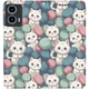 Чохол-книжка BoxFace для Motorola G35 Котики Клубочки (70255) - зображення 3