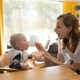Мисочка з присоскою та ложечкою (Кремово-рожева) /"Babyono" - зображення 6
