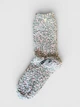 Жіночі шкарпетки UGG Bubble Cozy Chenille Sock (UAS0011W-GREY) One size Сірий з рожевим - зображення 3