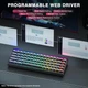 Магнітна клавіатура AULA Hero 68 HE Black Lighthouse Магнітні світчі, RGB Lightbox, 8000Hz/s., 65 keys, Switch 0.01mm. Rapid Trigger - зображення 5