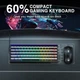 Магнітна клавіатура AULA Hero 68 HE Black Lighthouse Магнітні світчі, RGB Lightbox, 8000Hz/s., 65 keys, Switch 0.01mm. Rapid Trigger - зображення 8