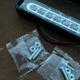 Габаритний світлодіодний LED ліхтар 15 діодів 250×28×16 мм (12–24V) білого світіння (статичний/хвиля режим) для вантажівок та причепів - зображення 6