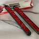 Габаритний світлодіодний LED ліхтар 15 діодів 250×28×19 мм (12–24V) червоного світіння (статичний/тьмяний режим) для вантажівок та причепів - зображення 4