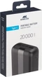 Powerbank RIVACASE VA2081 20000 mAh 10W Black (4260709011271) - obraz 2