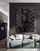 Поп-арт картина на полотні - KAWS Supreme x Gucci для офісу та кімнати - 30х40 см - изображение 3