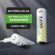 Акумуляторні батарейки GOTOBI 1,5 В USB AA з кабелем Micro USB, ємністю 3400 мВт·год, упаковка з 4 шт. - зображення 2