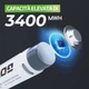 Акумуляторні батарейки GOTOBI 1,5 В USB AA з кабелем Micro USB, ємністю 3400 мВт·год, упаковка з 4 шт. - зображення 4