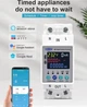 Розумне Wifi реле напруги Розумний лічильник Tomzn TOMPD-63SW 63A WIFI Smart Switch TUYA - зображення 2