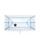 Ванночка складна для купанння Flexi Bath Stokke, Ocean Blue - зображення 4