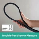 Шланг для душу/біде HANSGROHE Designflex 1,25 м, Brushed Black Chrome (28220340) - изображение 4