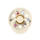 Соска пустышка BIBS x Moomins Color Latex Round (круглая) Friends – Ivory 6-18 мес - изображение 1